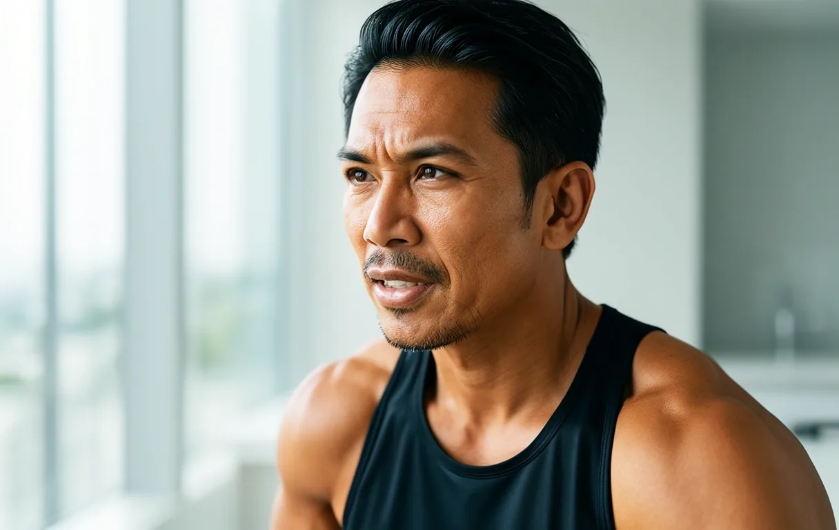 Representation of the modern active man in Indonesia